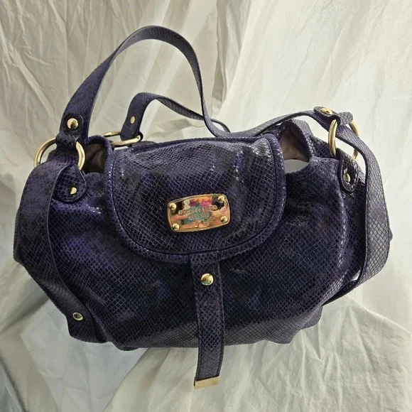 Purple Michael Kors Satchel EUC - Picture 14 of 16